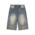Walk by Faith Denim Jorts