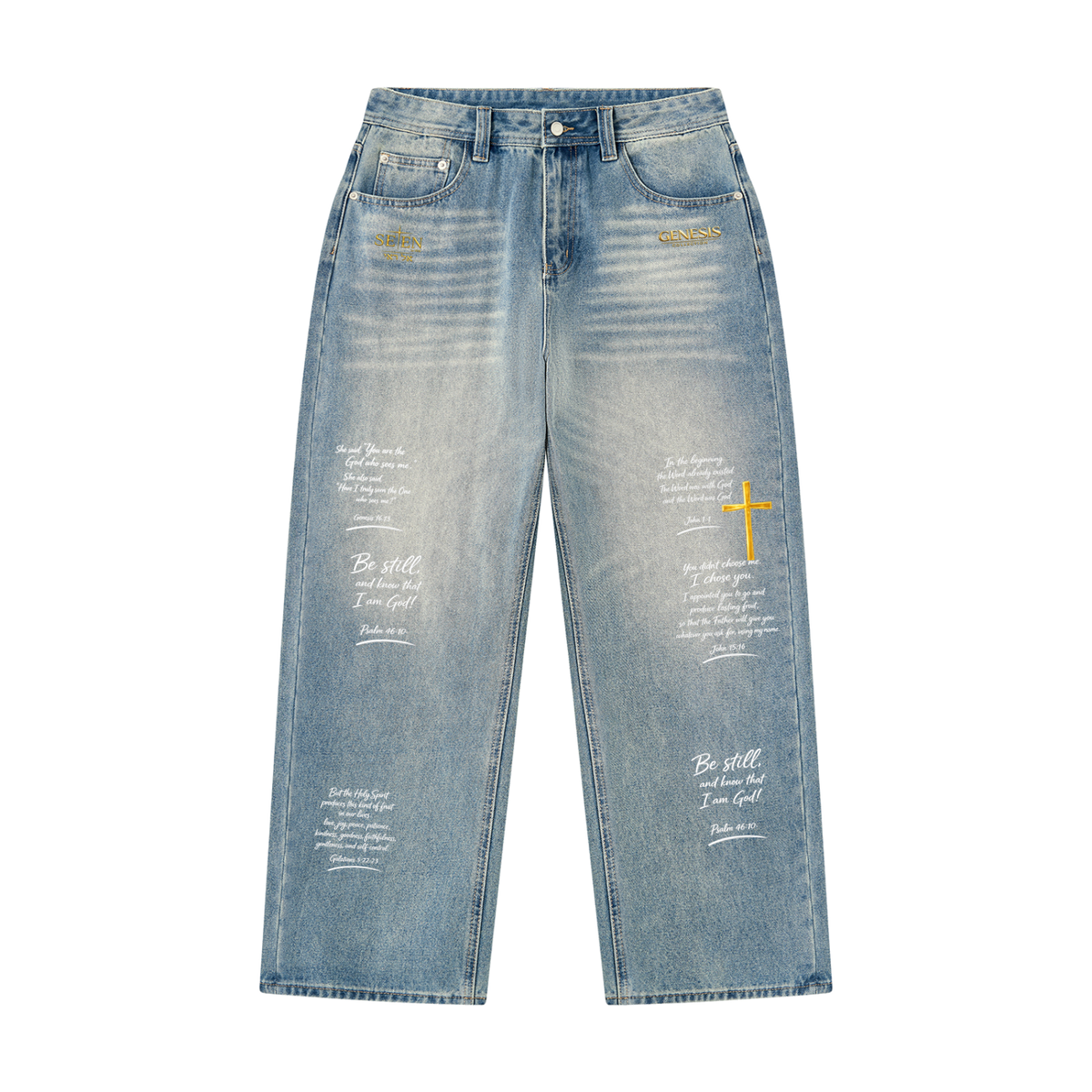 Walk by Faith Men’s Denim Jeans