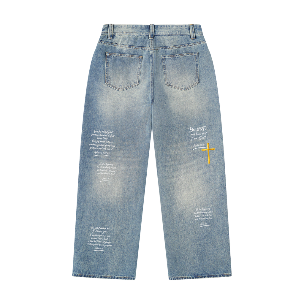 Walk by Faith Men’s Denim Jeans